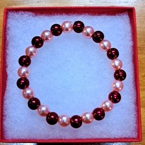 Poppy Fields Pearl Bracelet